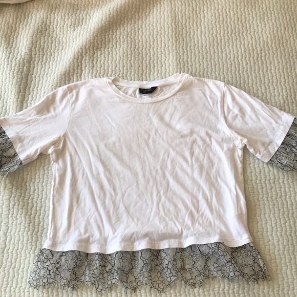 TOPSHOP White crop top - Picture 3 of 7